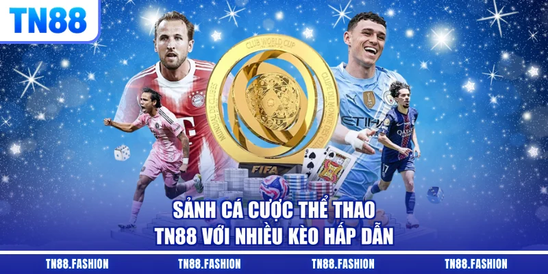 Sảnh cá cược thể thao TN88 với nhiều kèo hấp dẫn