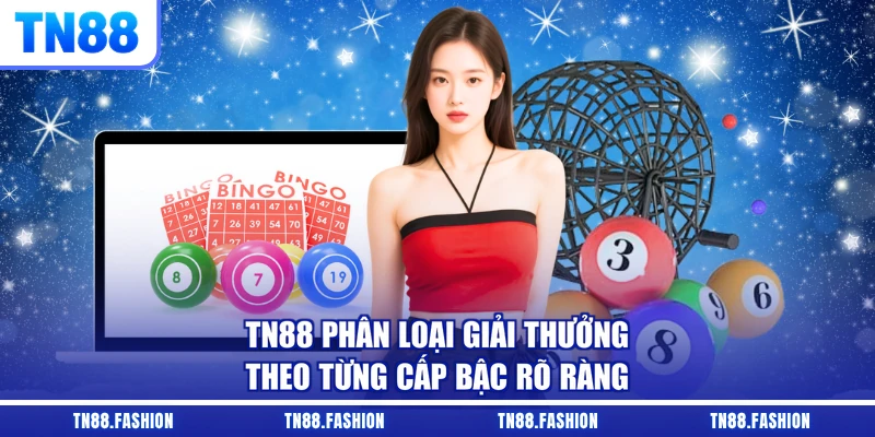 TN88 phân loại giải thưởng theo từng cấp bậc rõ ràng